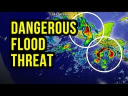 Tropical System Forming and Shifting North...