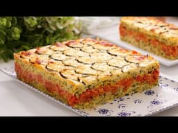 Pastel de Calabacín con Queso y Atún – Fácil y Delicioso