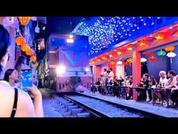 What Happens When a Train Passes Through a Busy Street?