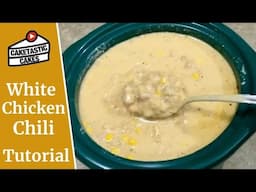 Southwest Style White Chicken Chili - a Creamy and Delicious Meal!