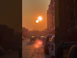 A strange phenomenon in the sky of Bursa province in Turkey 20th April 2025