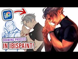 My Drawing Process in IBISPAINT X 2025