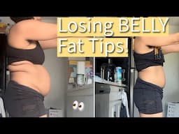 Losing belly fat - No Gym Required ( belly fat exercises, fighting cravings + diastasis recti update