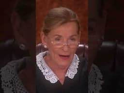 Judge Judy has better things to do! #judgejudy #shorts
