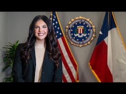 She earned her law degree from UTulsa, and now she's a Special Agent with the FBI