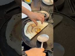 Making Dosa on Cast Iron? Here’s the Trick! Secret to Non-Stick Dosa on Cast Iron #ytshorts #cooking