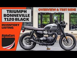 Custom 2024 Triumph Bonneville T120 Black: Full Overview & Ride!