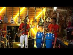 SAGE THE DRUMMER  - (  AFRICA TOTO ) The Trios Of African band Live at Geco cafe 2025