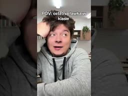 OSTATNIA ŁAWKA W KLASIE