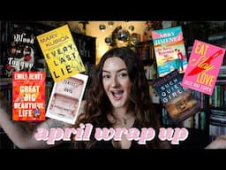 APRIL WRAP UP 2025 | all about the 14 books i read this month!
