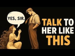How High Value Men Speak to Women & Make Them Chase You! || STOICISM
