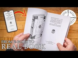 From E-Book to Real Book: Chapter 1 - Typesetting and Imposing a 120+ Year Old Bookbinding Manual