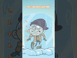 Loud House’s Funniest Vacation Moments Ranked! 🏝️🤣 #shorts