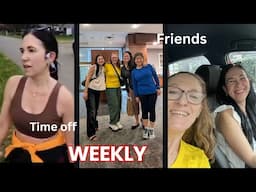 Running, Days Off & Race Weekend Vibes with friends in Philly | Weekly Vlog