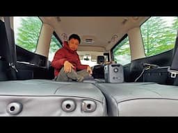 [Delivery] I bought a used car for camping. A high-quality Japanese minivan.