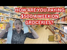 EXTREME GROCERY PRICES | WE ARE GOING TO STARVE?