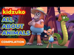 The Creature Cases - 🐱🦊🦒 All About AMAZING Animals! 🦒🦊🐱 | 30+ MINS Compilation | @Kidzuko    ​
