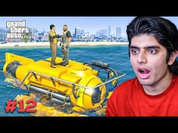 I STOLE A GOVERNMENT SUBMARINE | GTA 5 PART 12 (HINDI DUBBED)