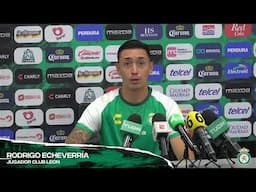 CONFERENCIA DE PRENSA | RODRIGO ECHEVERRÍA / CLUB LEÓN