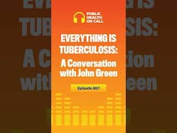 John Green on his new book, Everything Is Tuberculosis. @johnschannel1007 @PenguinRandomHouse