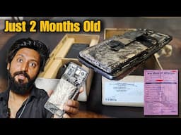 Moto Edge 50 Explode while Charging 💥| Just  2 Months Old |Under Warranty  Technical Dost @Moto