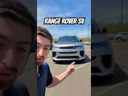 Range Rover SV - Vibrating Seats 💺 #car #automobile #landrover #rangerover #luxury #carreview #suv