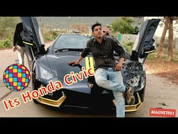 Full process of Making a Honda Civic into Lamborghini  MAGNETO11