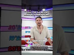 Cuál fue la década que más disfrutaste tú? 🤩 Coméntalo! ⬇️