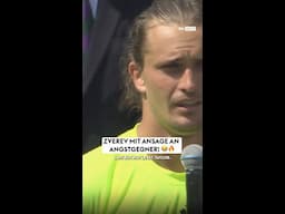 Zverev mit ANSAGE an seinen Angstgegner! 😂🔥
