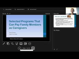 Programs that Can Consider Family Members as Paid Providers with Doni Green April 14, 2025