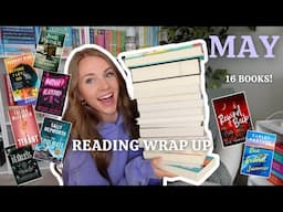 The 16 books I read in May 💜📖🌼