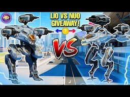 🔥 100X NUO & LIO GIVEAWAY! COMPARISON WHICH ONE IS BETTER? || WAR ROBOTS WR ||