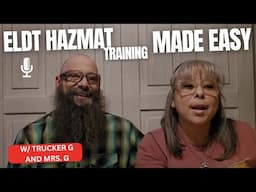 Get Your HazMat Endorsement FAST! | ELDT HazMat Theory Online Training Course Explained