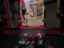 she pulled the stick out on the woman filming her stealing 🤣 #shorts