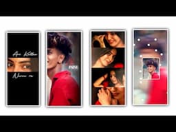New Trending 5 Photo Lyrical Video Editing in Alight motion Instagram trending video editing