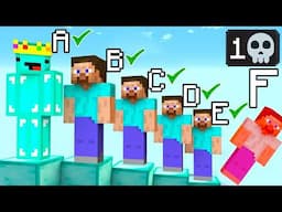 Minecraft, But You Can’t Say The FORBIDDEN Letter…