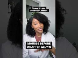 Should You Use Mousse Before or After Gel? A Cosmetic Chemist Explains