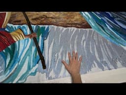 Ep. 242 WATER WATER EVERYWHERE FOR MOSES PARTING THE SEA MOSAIC!