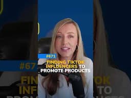 Finding TikTok Influencers To Promote Products #Shorts