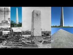 Lost History; Secrets & Oldest Photos of The Washington Monument (1848-1885) Constructed or Founded?