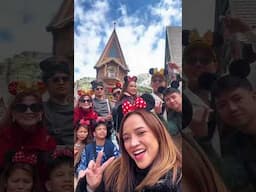It’s been our dream to bring the entire family to the happiest place on Earth. 🎢🎡⛄️ #hkdisneyland