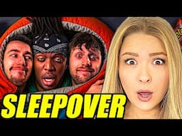 SIDEMEN LAST TO FALL ASLEEP CHALLENGE Reaction