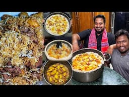 কাচ্চি রান্না করলাম 🤩 বিয়ের বাড়ীর কাচ্চির স্বাদ পাইলাম মনে হইলো 😂 ফাটাফাটি হইছে জিনিসটা 👍