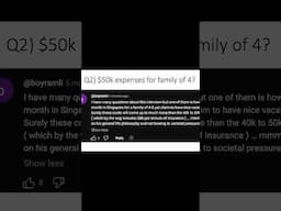 $50k/year Expenses In SG For Family Of 4! | Financial freedom #money #monthlybudgetplanning