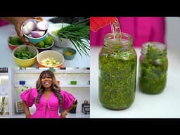 ALL PURPOSE GREEN SAUCE! | A MUST HAVE IN YOUR KITCHEN| DIARYOFAKITCHENLOVER