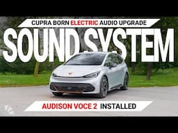 Cupra Born Sound Upgrade with Audison Voce 2 | High-End Car Audio Install & Sound Test