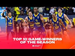 Top 10 GAME-WINNERS of the SEASON | 2024-25 Turkish Airlines EuroLeague