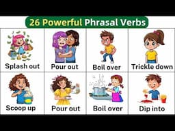 26 Powerful Phrasal Verbs to Sound Smarter in English | Daily English Vocabulary Practice
