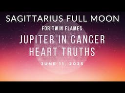 Sagittarius Full Moon for Twin Flames: Connection deepens