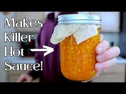Fermented Pepper Mash Makes INCREDIBLE Hot Sauce! #spicygoodness